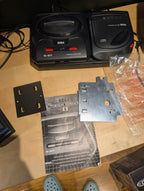 Sega Mega Drive 2  + Boxed Mega CD 2 Bundle - 2 Controllers - Tested & Working