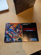 Streets of Rage - Sega Mega Drive - CIB - VGC