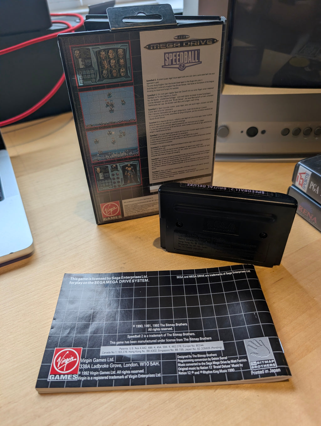 Speedball 2 - Sega Mega Drive - CIB - VGC