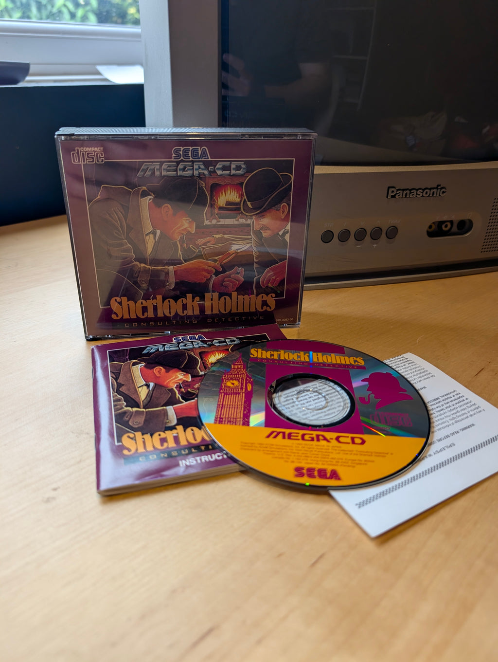 Sherlock Holmes - Sega Mega CD - CIB
