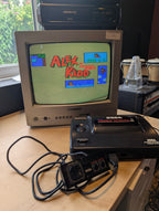 Sega Master System II Console Bundle - Alex Kidd Built-In - 2 Games - Tested