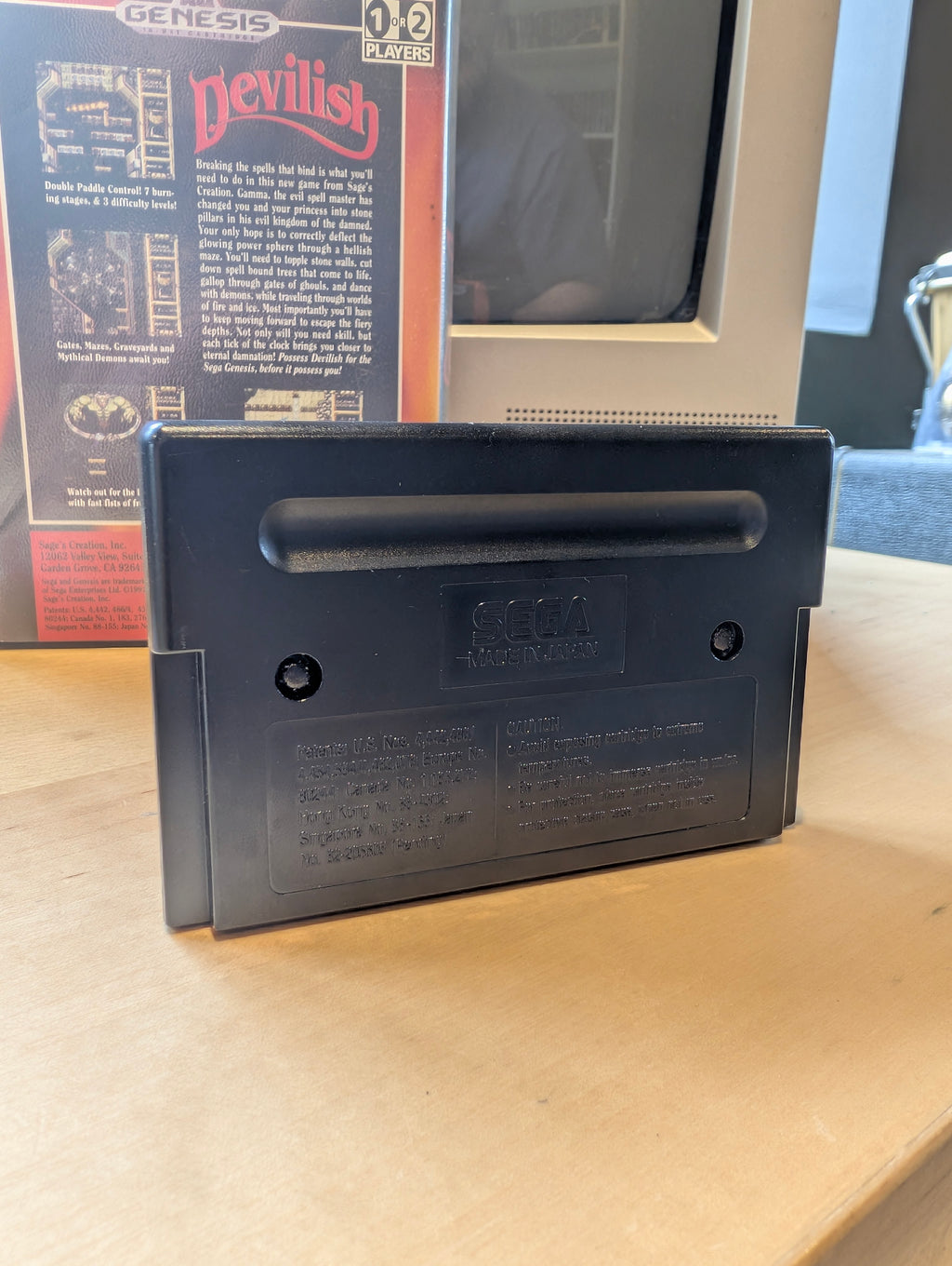 Devilish - Sega Genesis - CIB - NTSC (USA) - Tested & Working