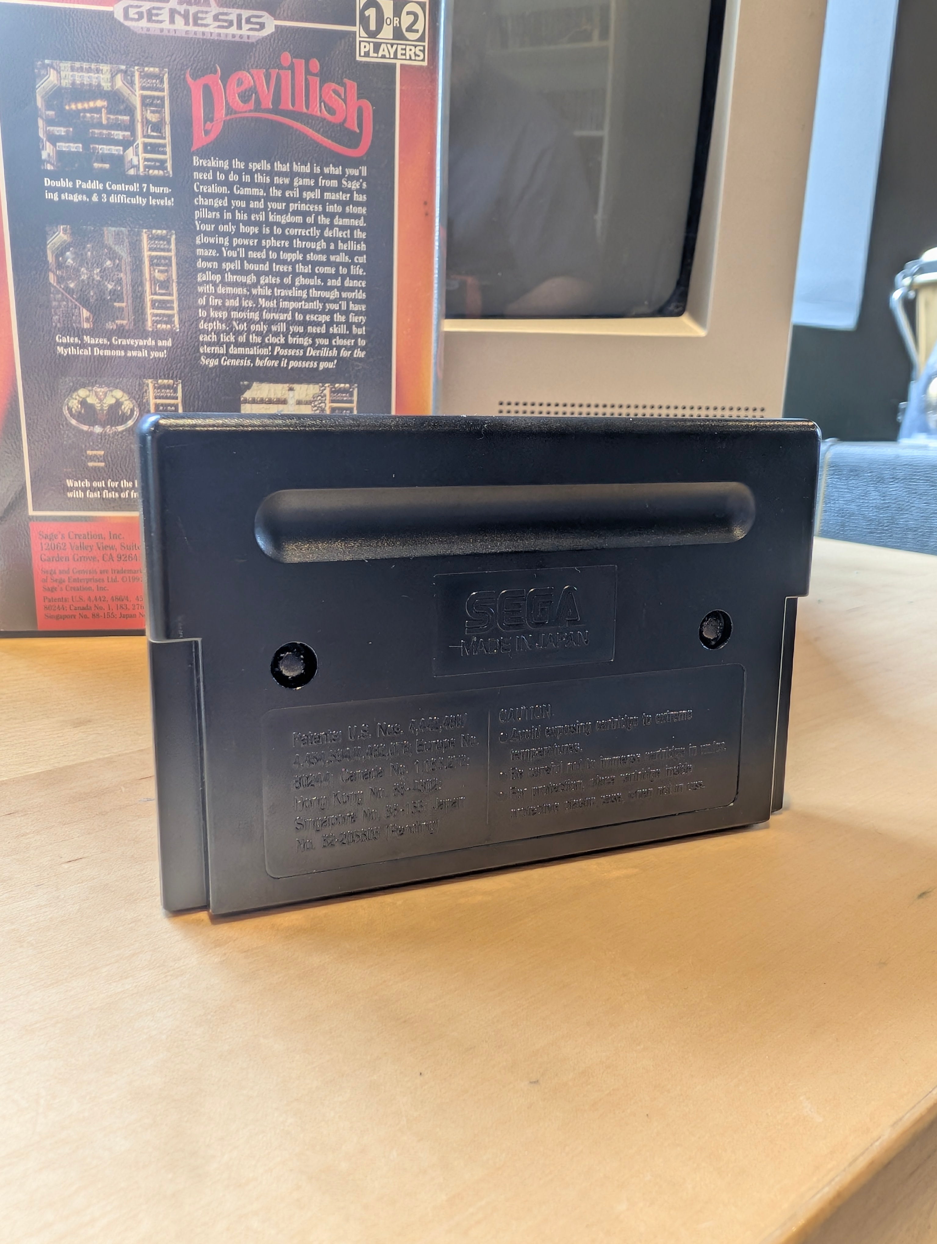 Devilish - Sega Genesis - CIB - NTSC (USA) - Tested & Working