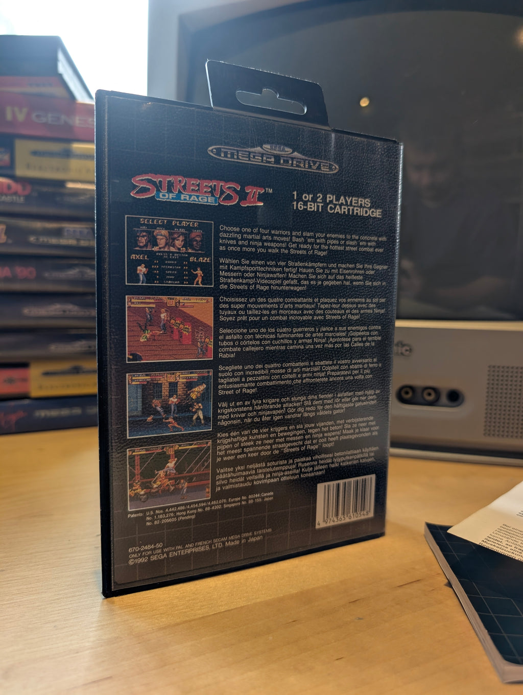 Streets of Rage 2 - Sega Mega Drive - CIB - Tested & Working
