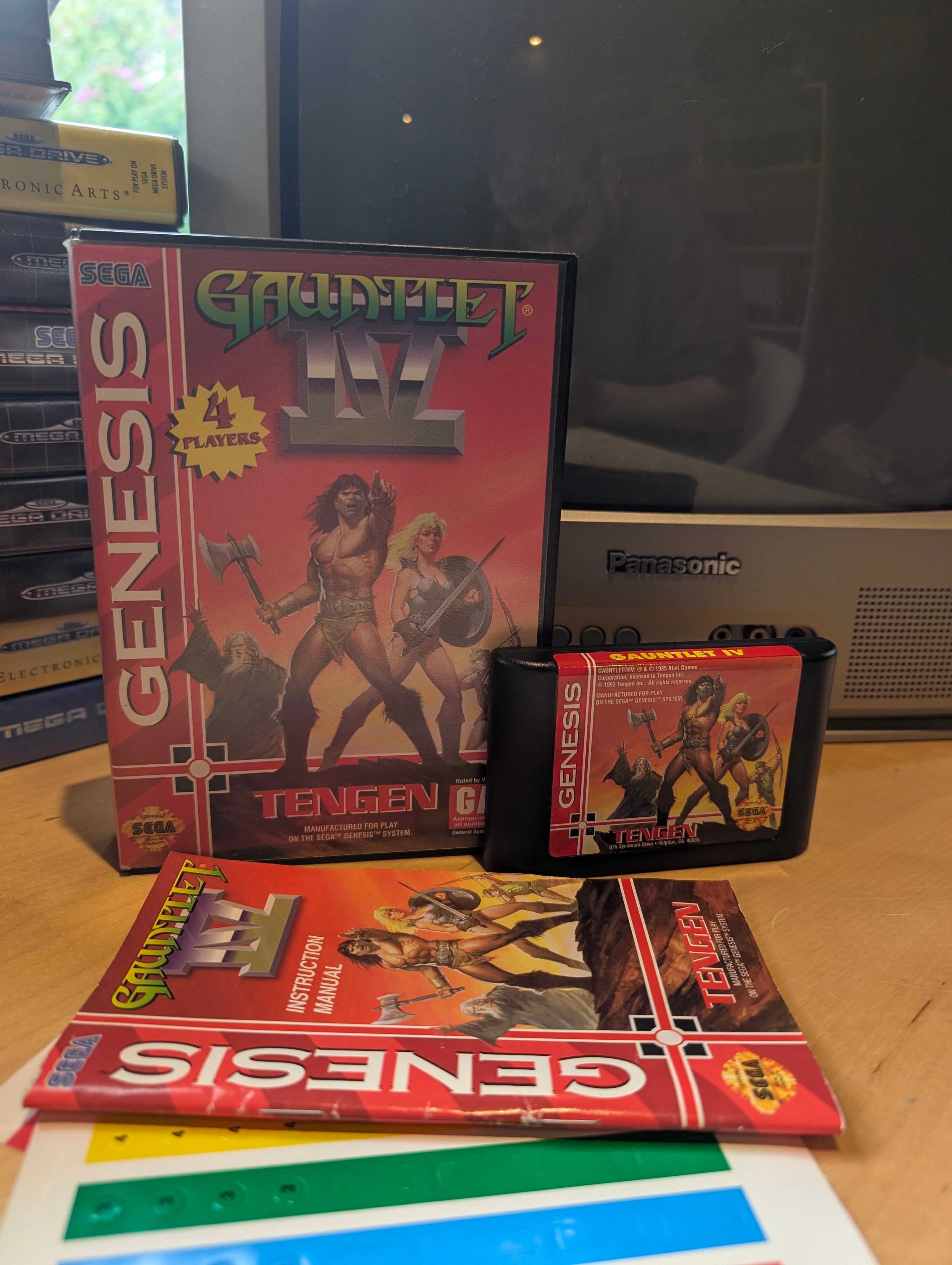 Gauntlet IV - Sega Genesis - CIB - NTSC (USA) - Tested & Working