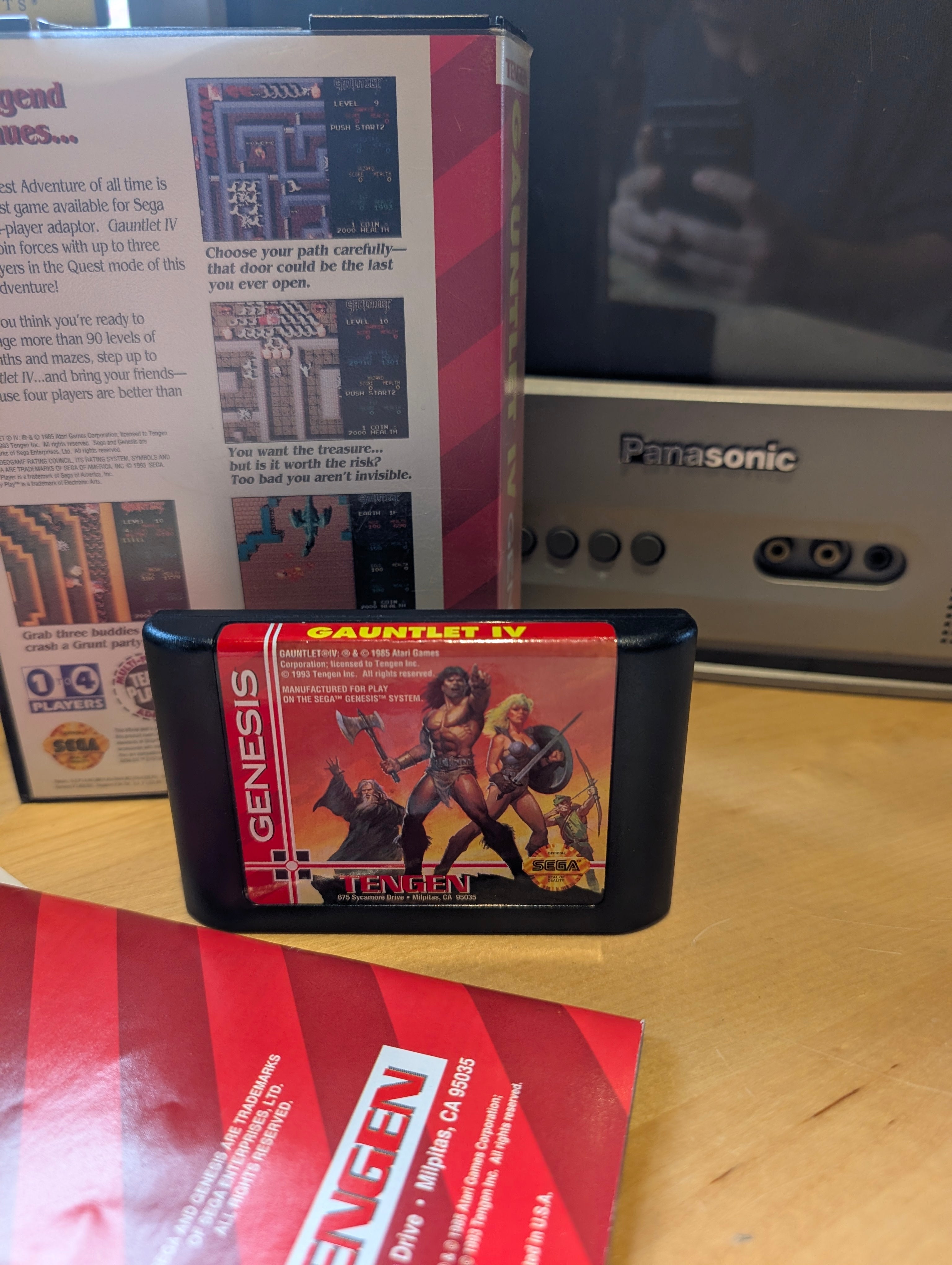 Gauntlet IV - Sega Genesis - CIB - NTSC (USA) - Tested & Working
