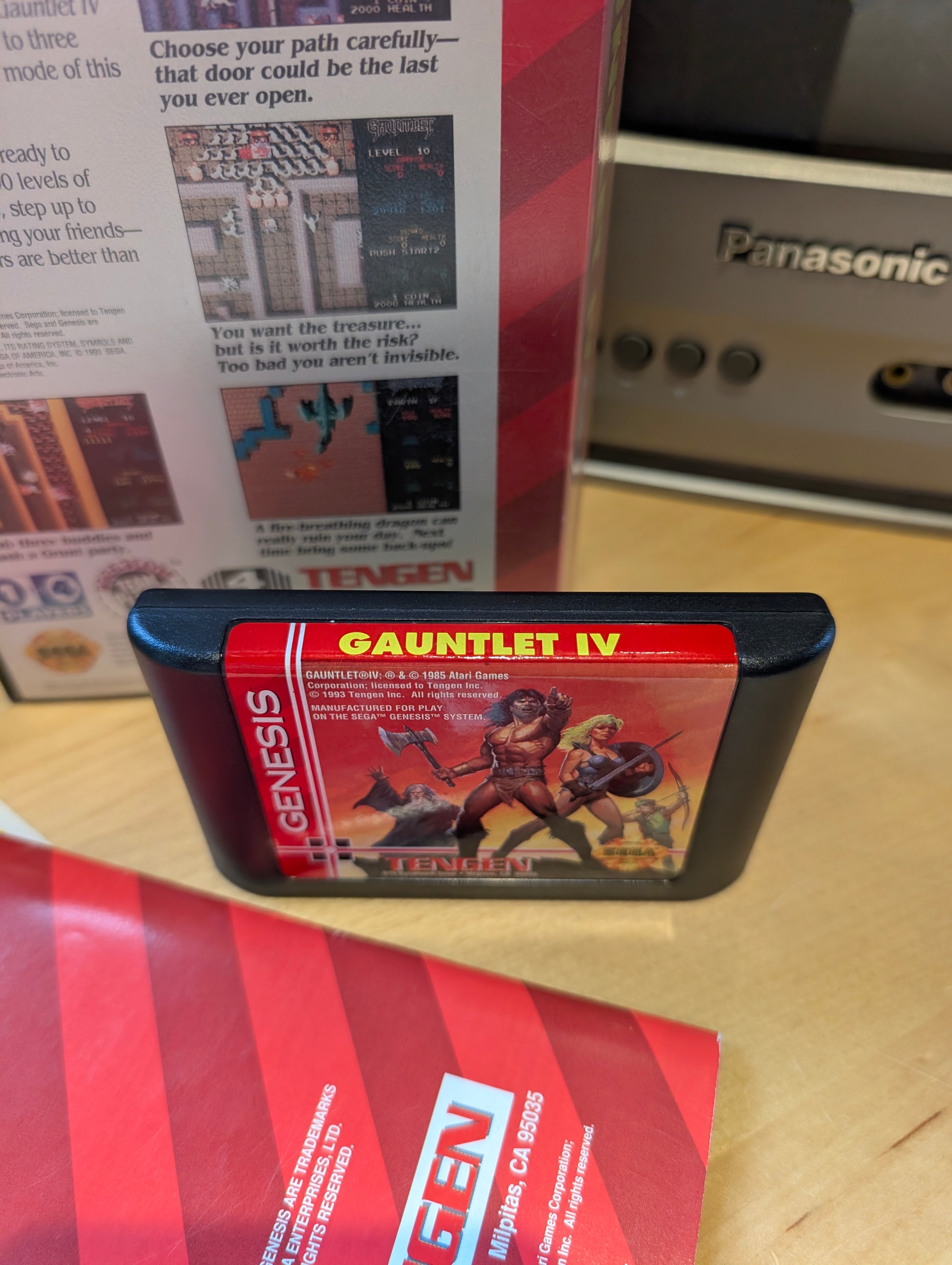 Gauntlet IV - Sega Genesis - CIB - NTSC (USA) - Tested & Working