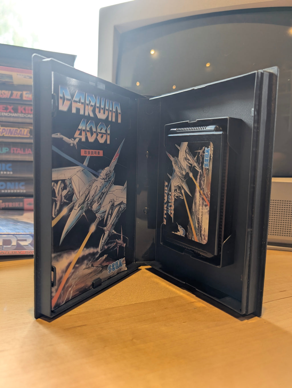 Drawin 4081 - Sega Mega Drive - CIB - Japanese Import (NTSC-J) - Tested & Working