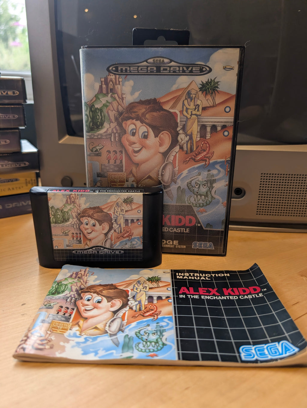 Alex Kidd - Sega Mega Drive - CIB - Tested & Working