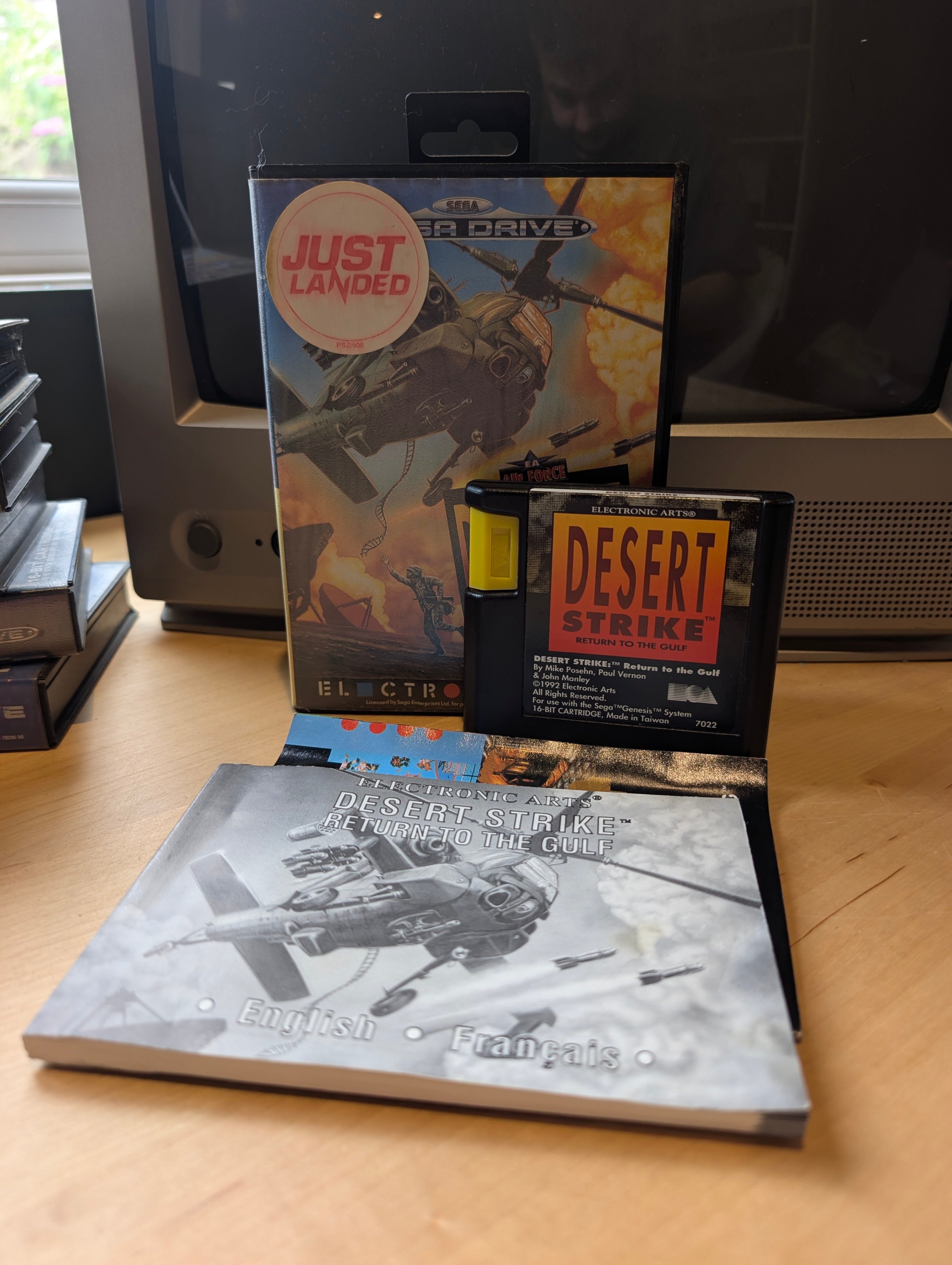 Desert Strike - Sega Mega Drive - CIB - Tested & Working
