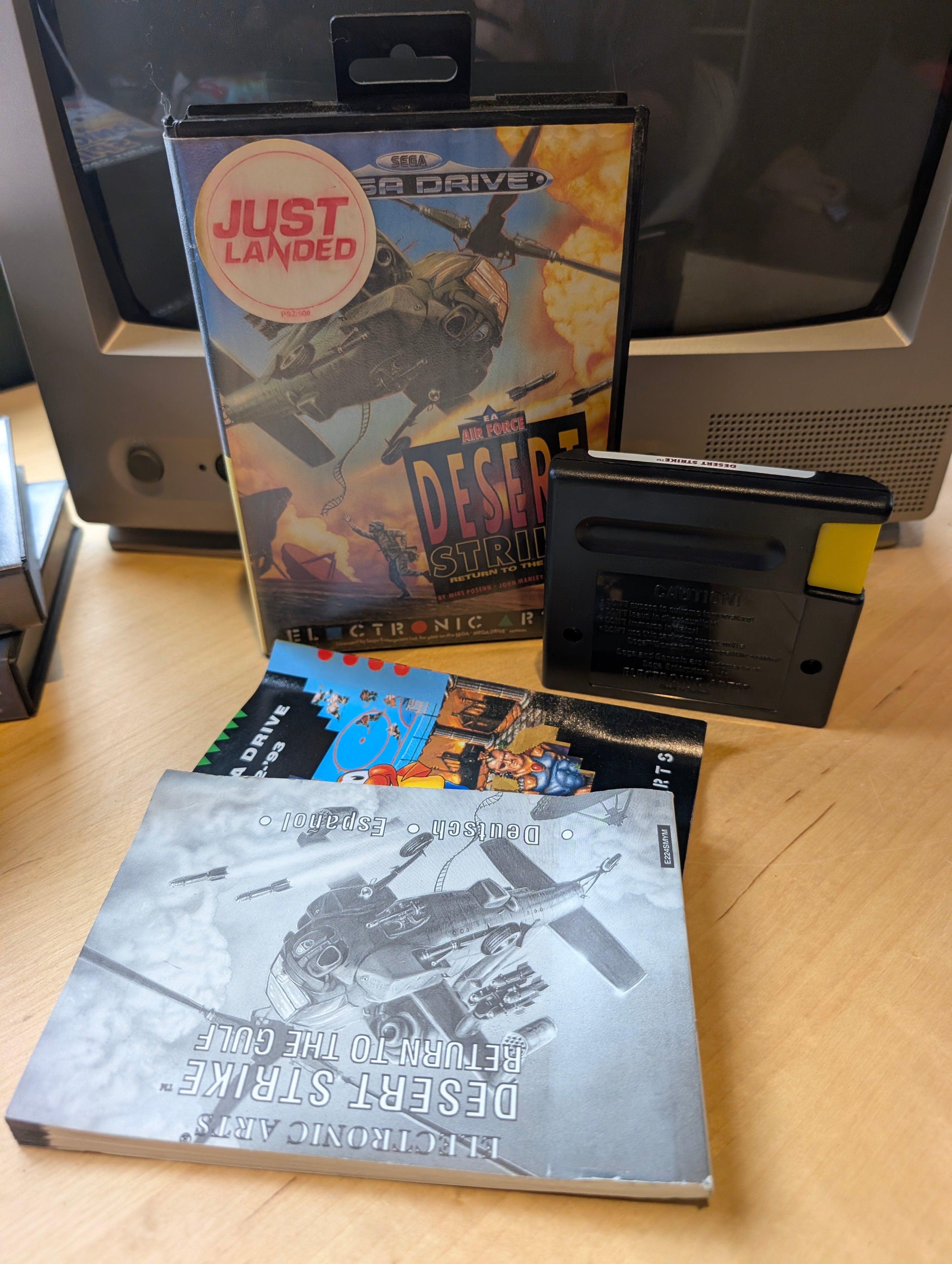 Desert Strike - Sega Mega Drive - CIB - Tested & Working