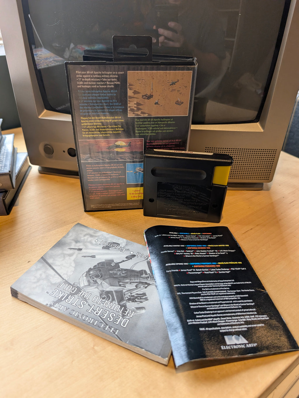Desert Strike - Sega Mega Drive - CIB - Tested & Working