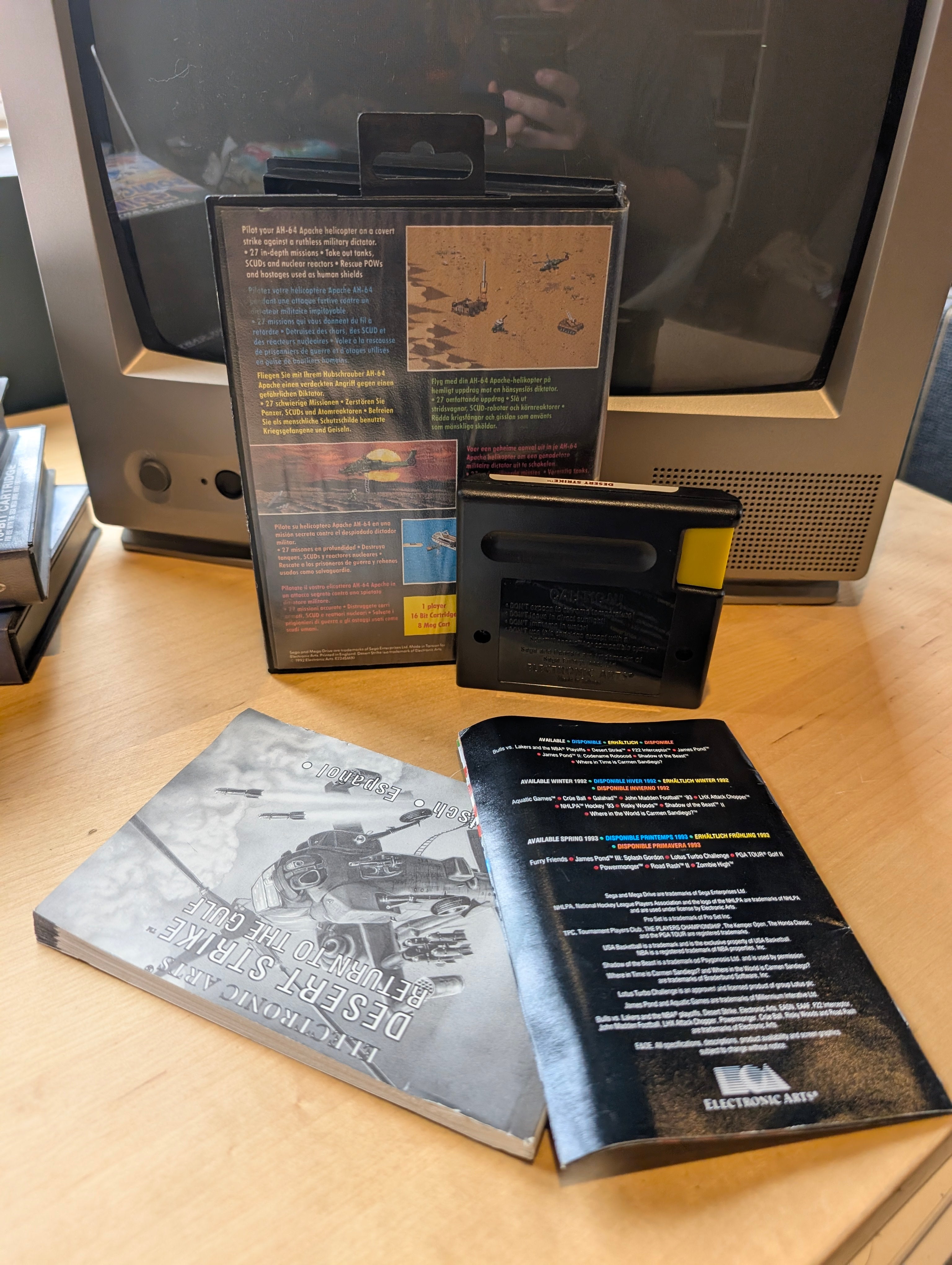 Desert Strike - Sega Mega Drive - CIB - Tested & Working