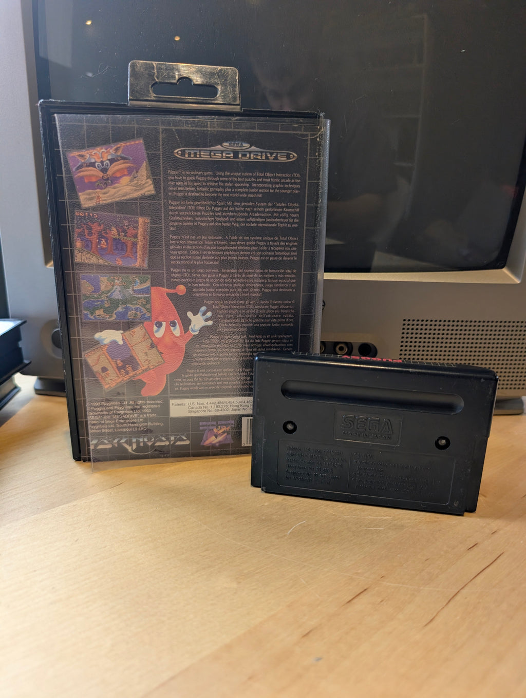 Puggsy - Sega Mega Drive - Boxed No Manual - Tested & Working
