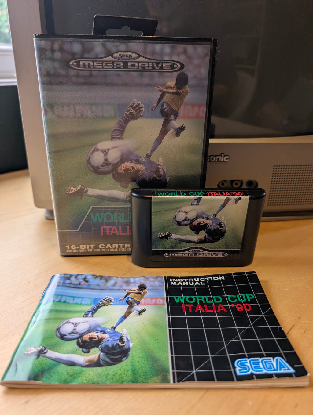 World Cup Italia - Sega Mega Drive - CIB - Tested & Working