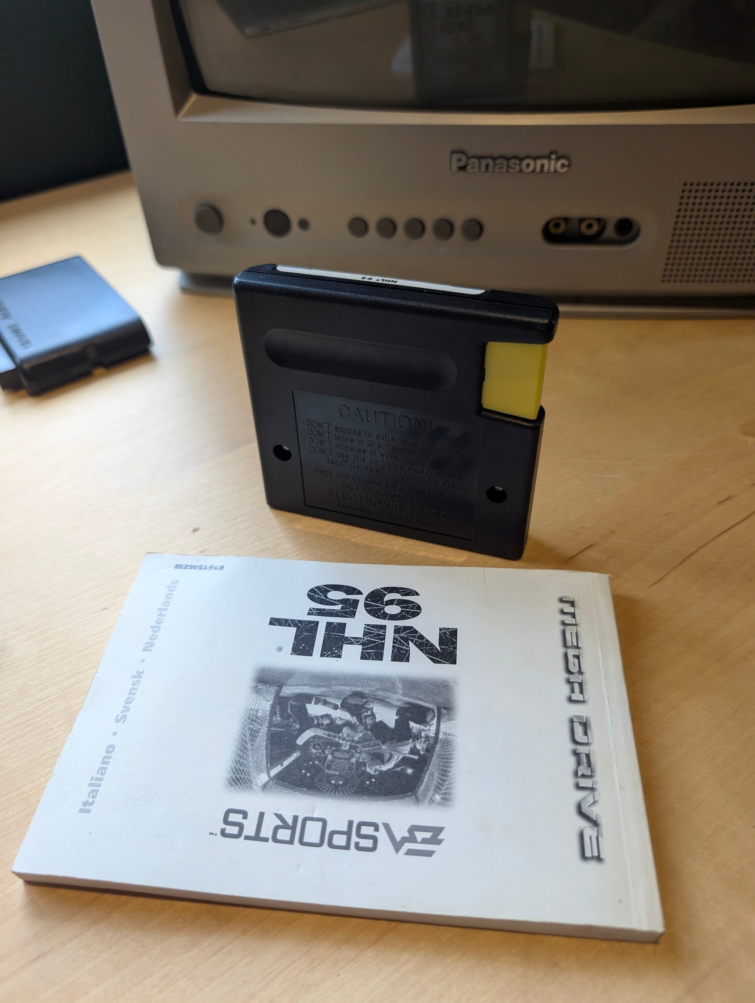 NHL Hockey '95 - Sega Mega Drive - Cart & Manual