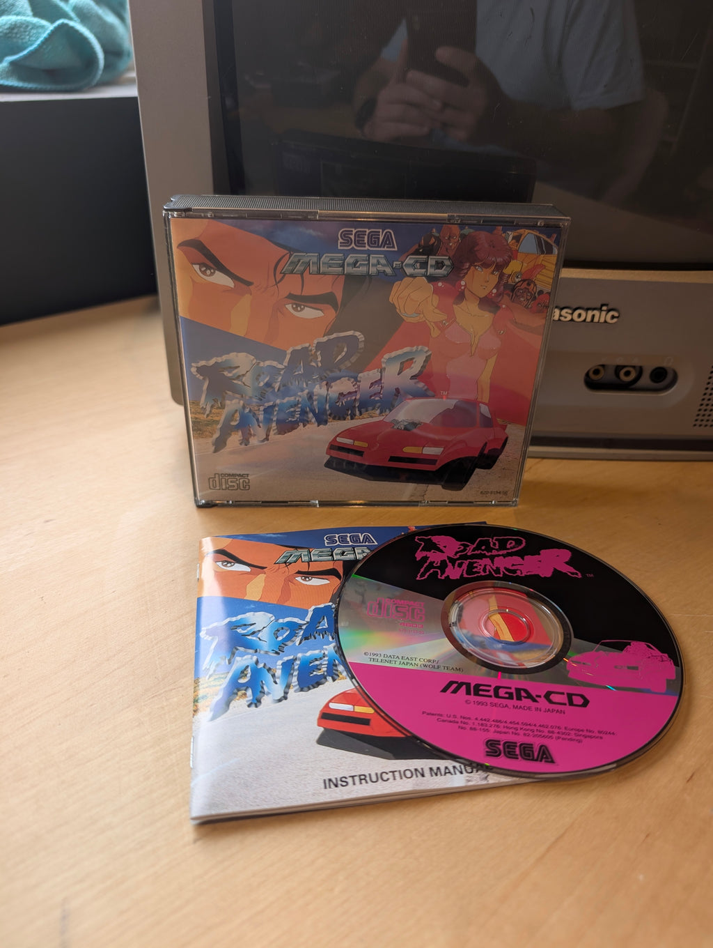 Road Avenger - Sega Mega CD - CIB
