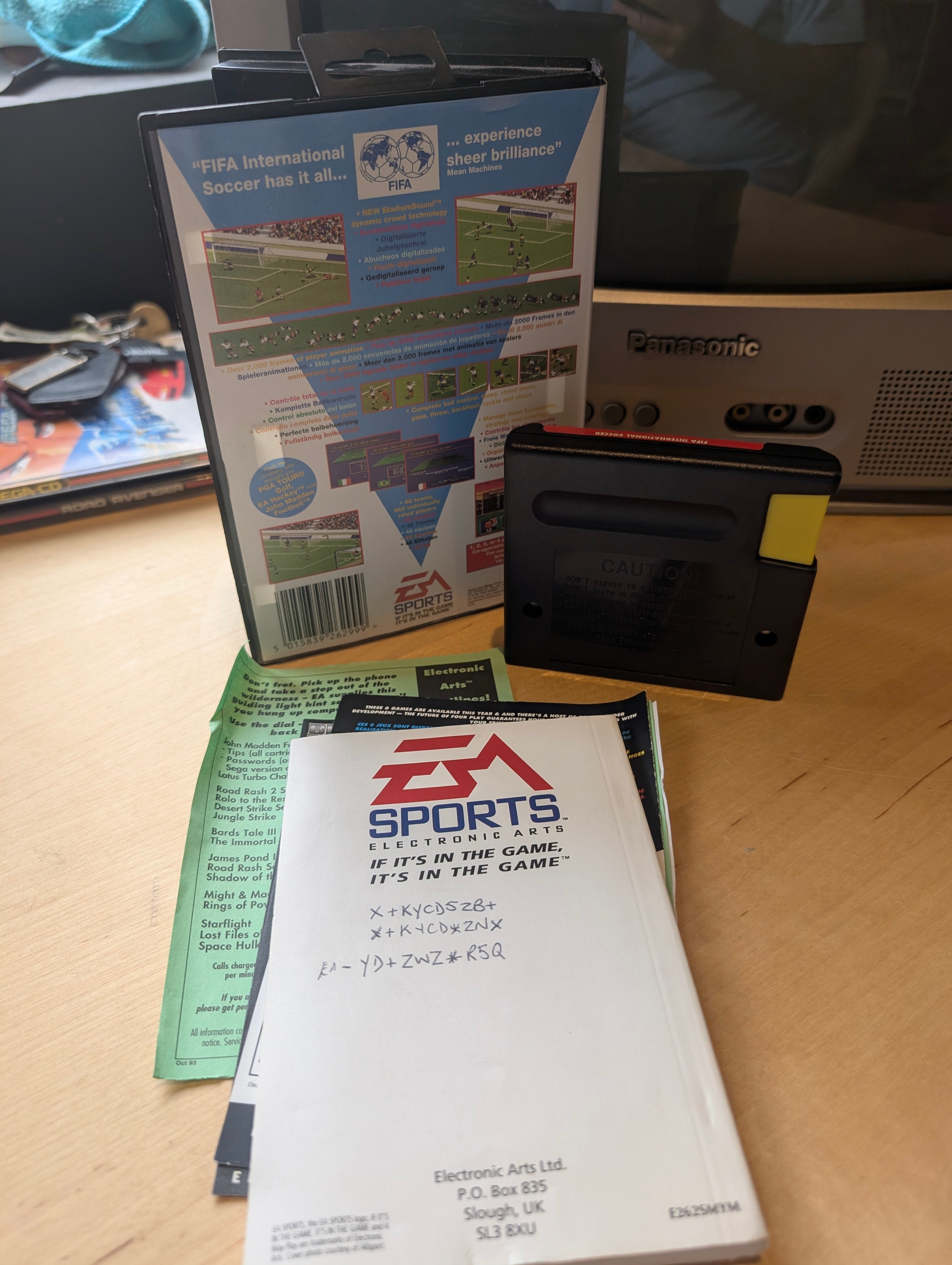 Fifa Soccer - Sega Mega Drive - CIB - Tested & Working