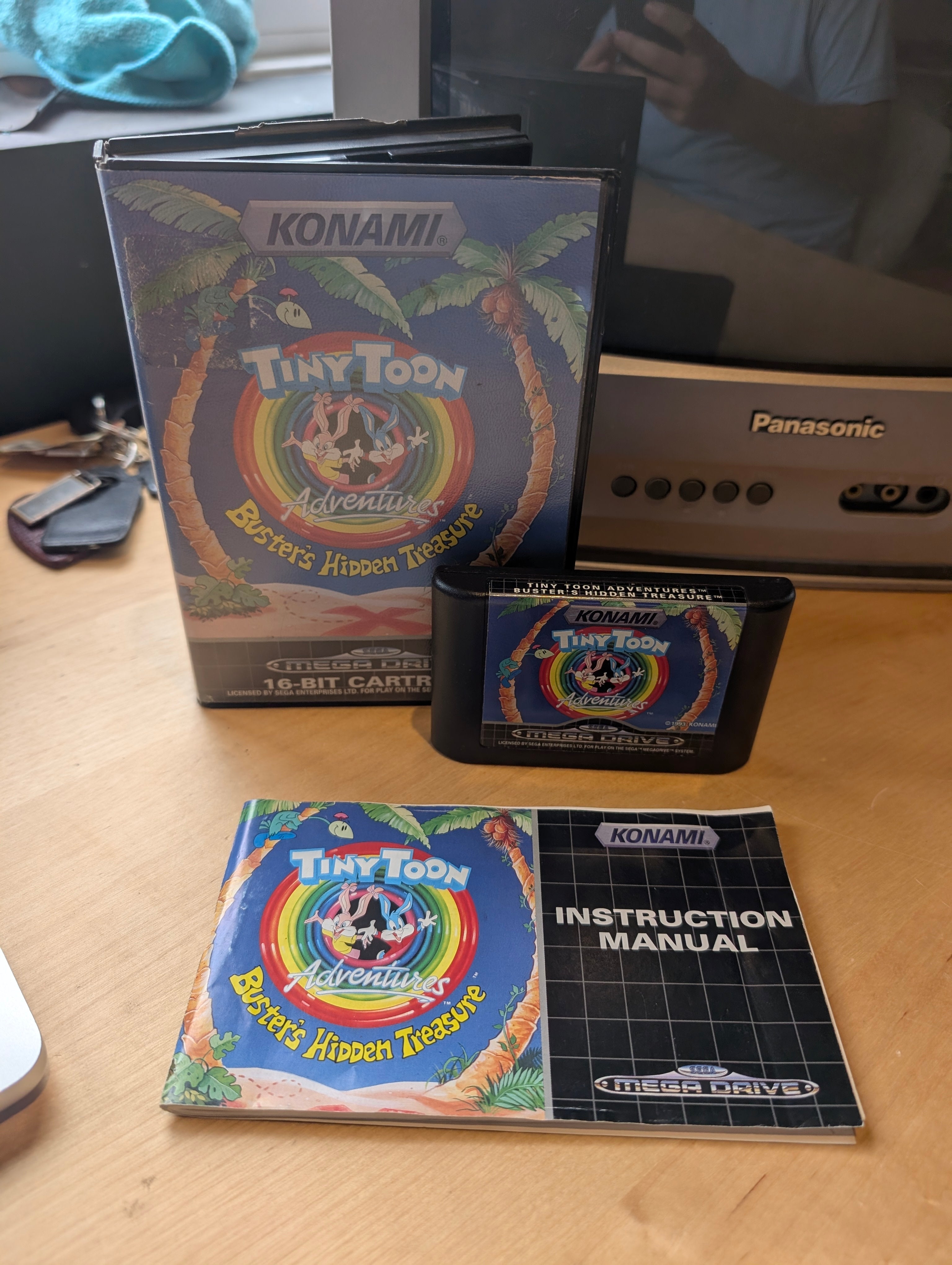 Tiny Toon Adventures Buster's Hidden Treasure - Sega Mega Drive - CIB