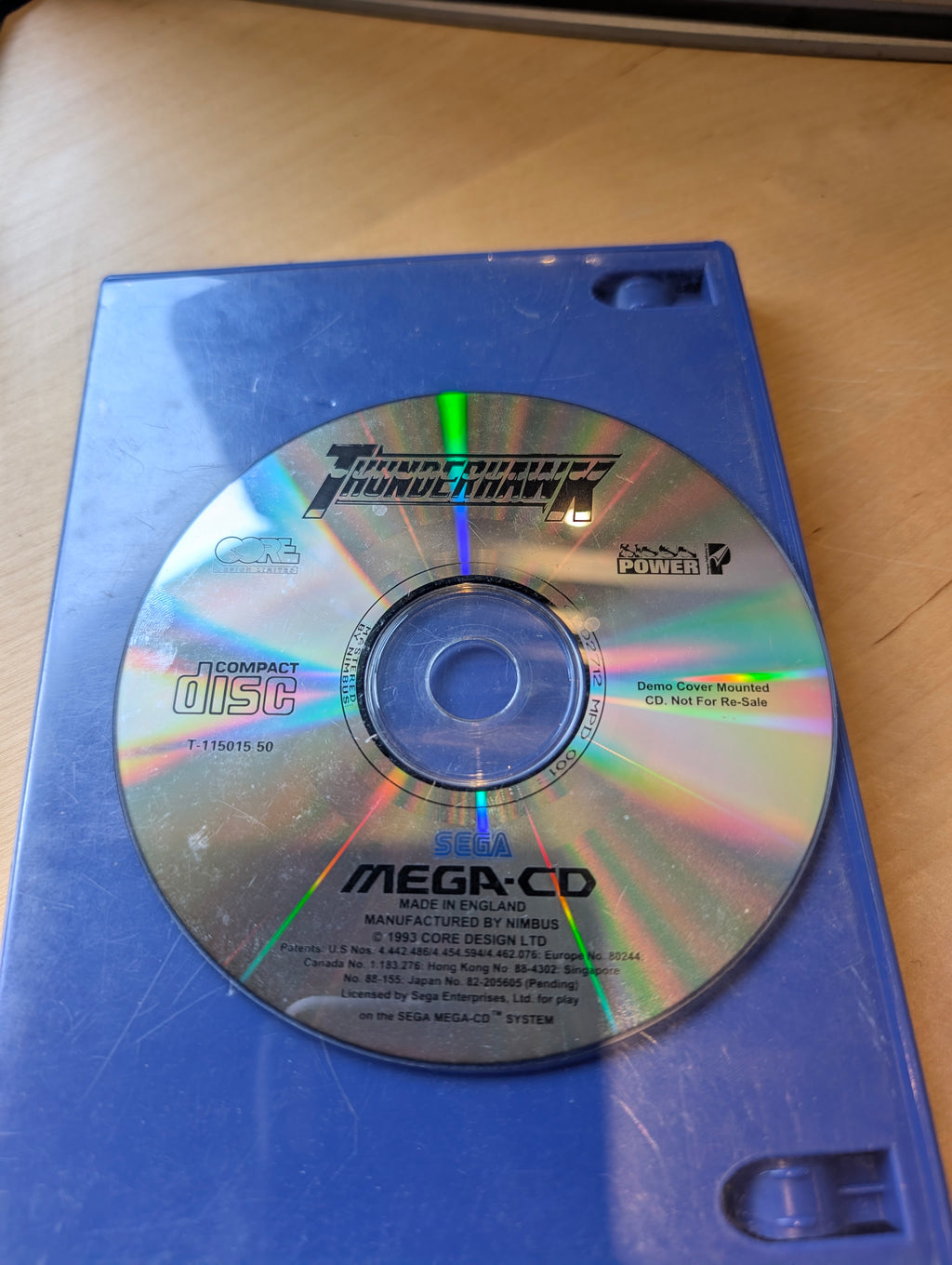 Thunderhawk - Demo - Sega Mega CD - Tested & Working