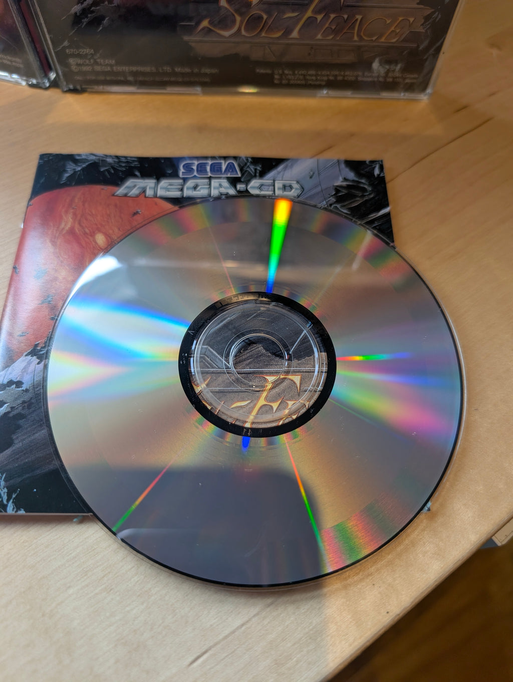 Cobra Command & Sol-Feace - Sega Mega CD - CIB - Tested & Working