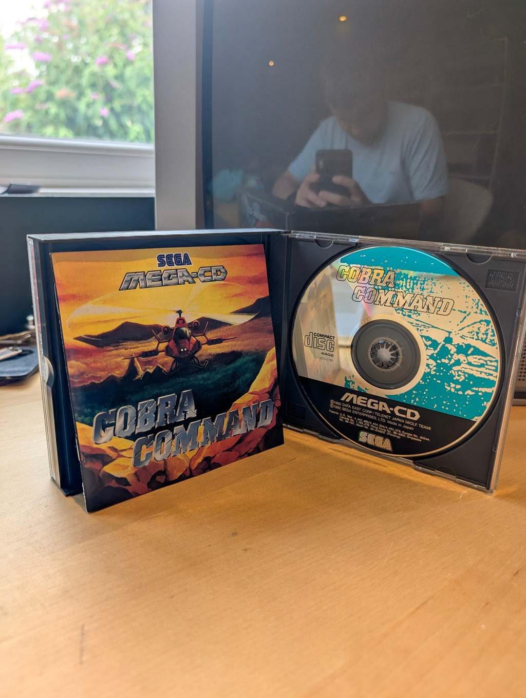Cobra Command & Sol-Feace - Sega Mega CD - CIB - Tested & Working