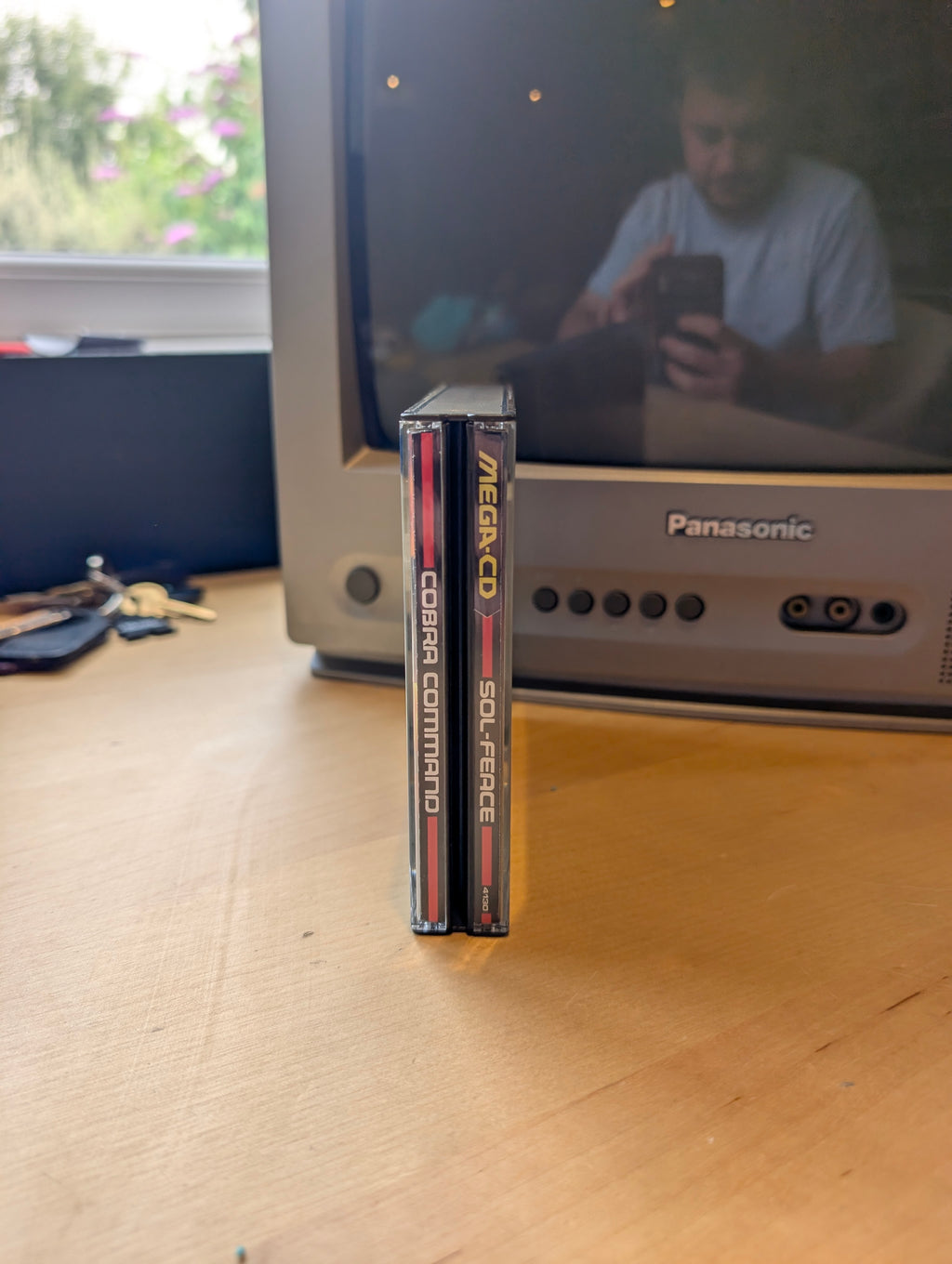 Cobra Command & Sol-Feace - Sega Mega CD - CIB - Tested & Working