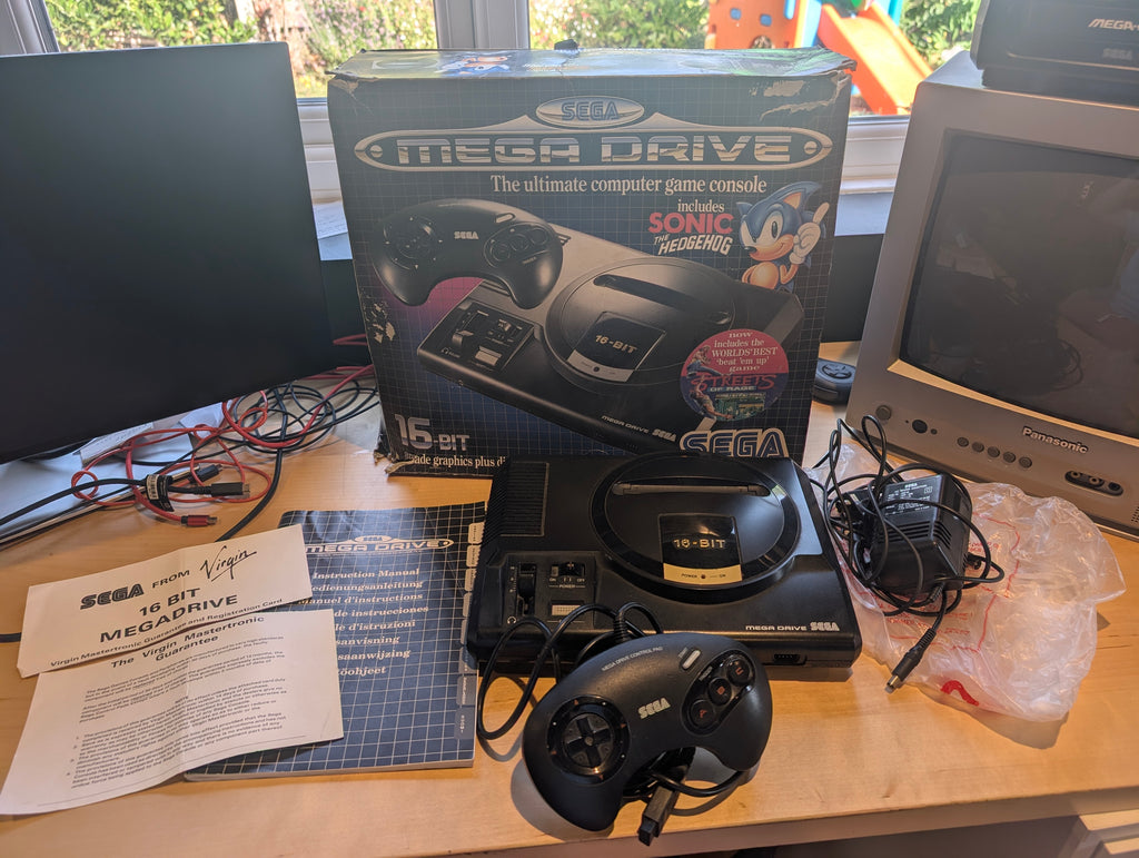 Sega Mega Drive - Boxed - Acceptable