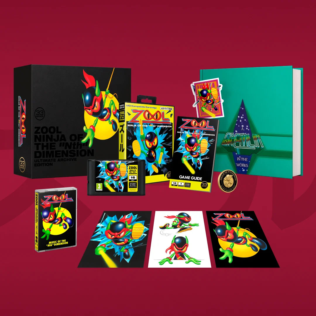 Zool - Ultimate Archive Edition - Sega Mega Drive - Pre Orders!