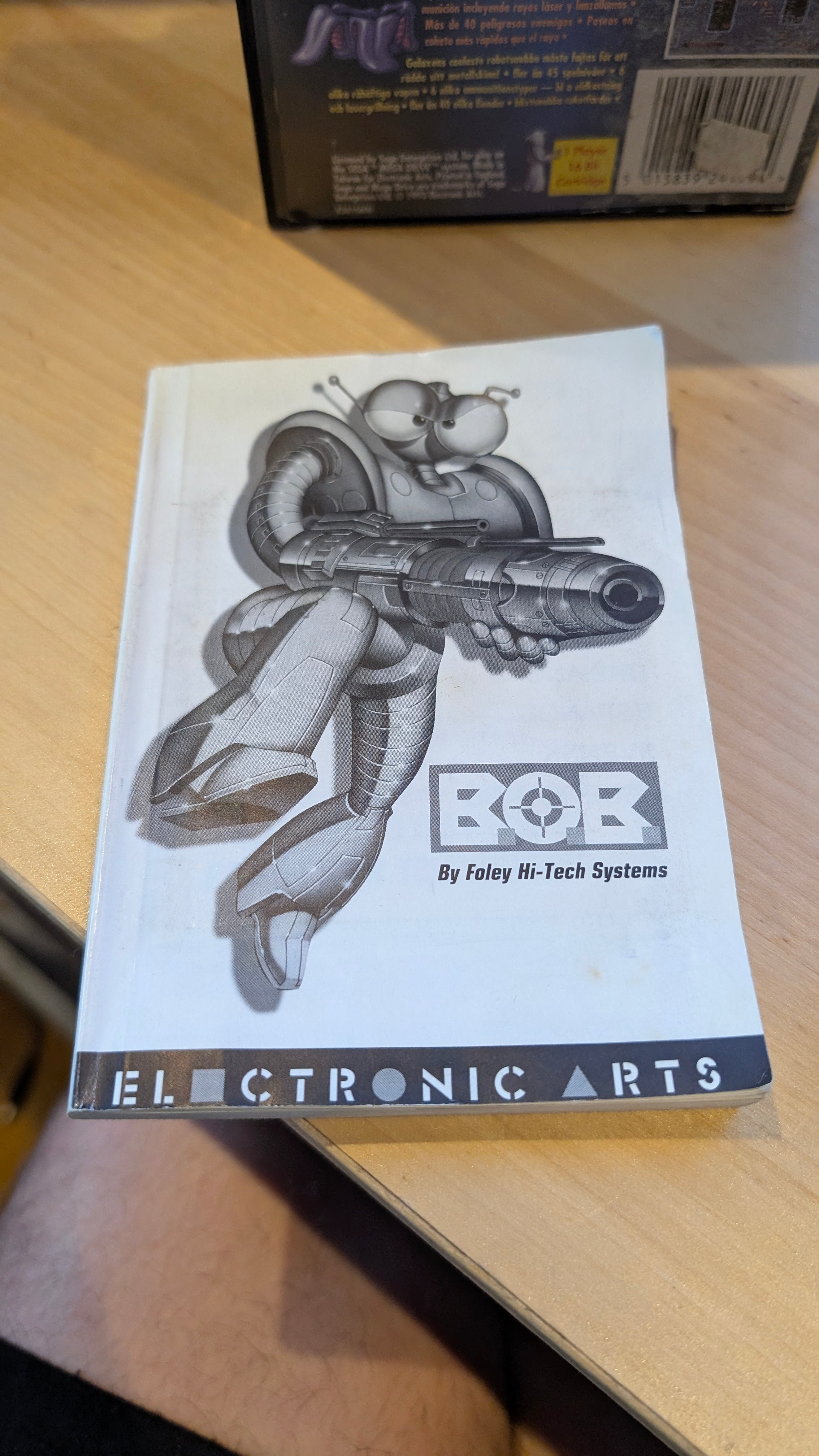 B.O.B Sega Mega Drive – CIB – Tested & Working