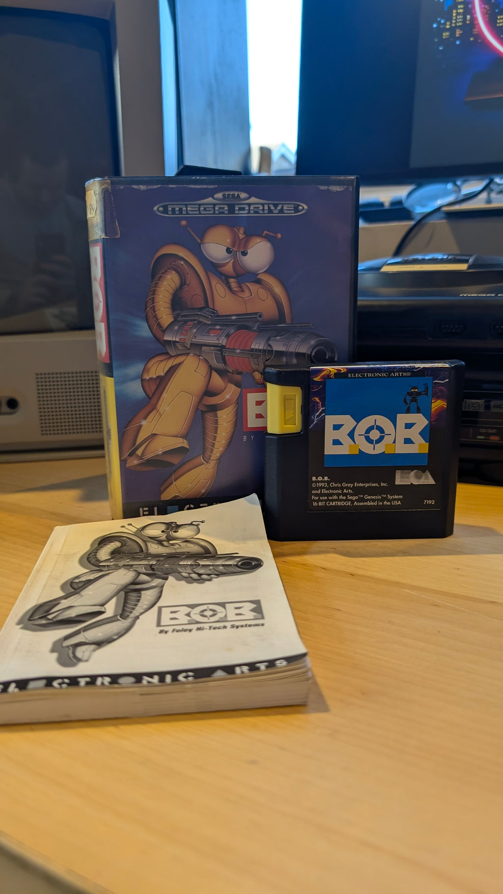 B.O.B Sega Mega Drive – CIB – Tested & Working